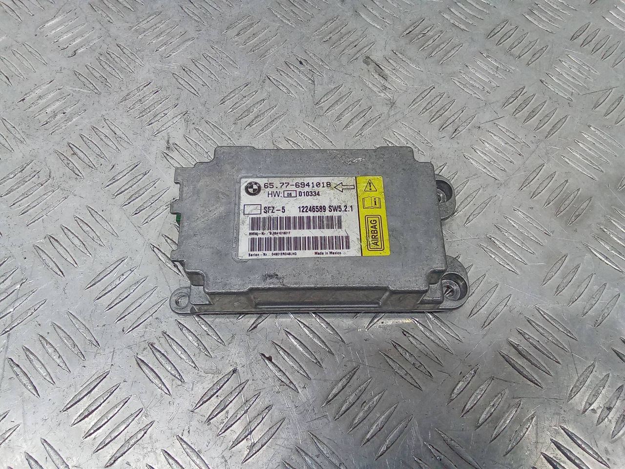 блок AirBag BMW 5 серия E60/E61 2007, 6941018, 65776941018