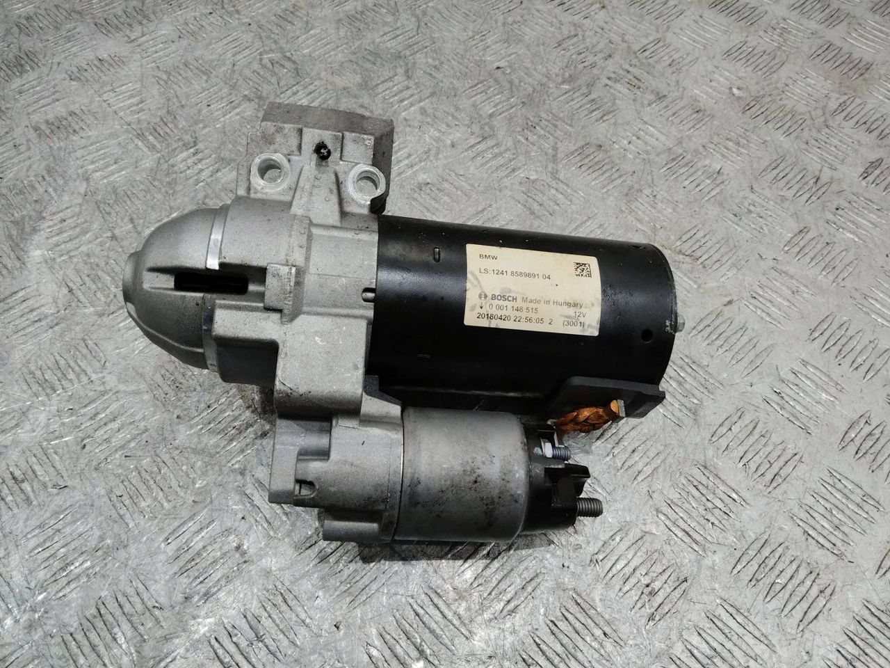 стартер BMW 7 серия G11/G12 2019, 3.0 л., B57 D30 A, дизель, 0001148515