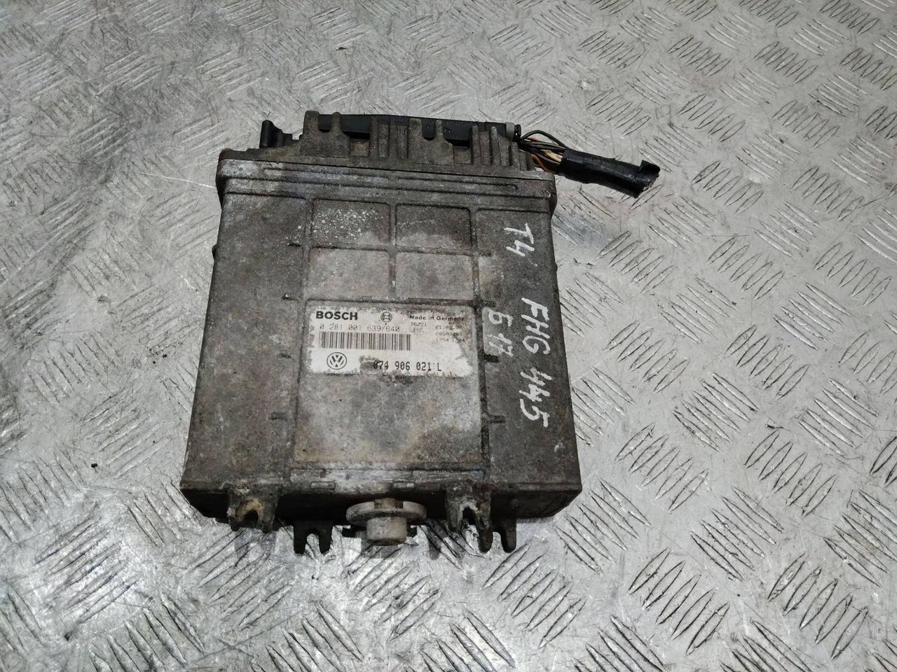 блок управления двигателем Volkswagen Transporter T4 1996, 2.5 л., ACV, дизель, 074906021
