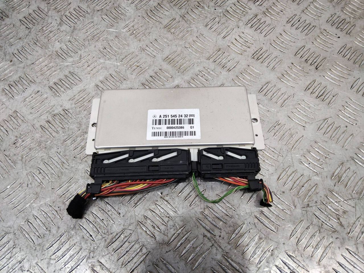 блок управления подвеской Mercedes-Benz M-Класс W164 2007, 3.0 л., дизель, A2515452432