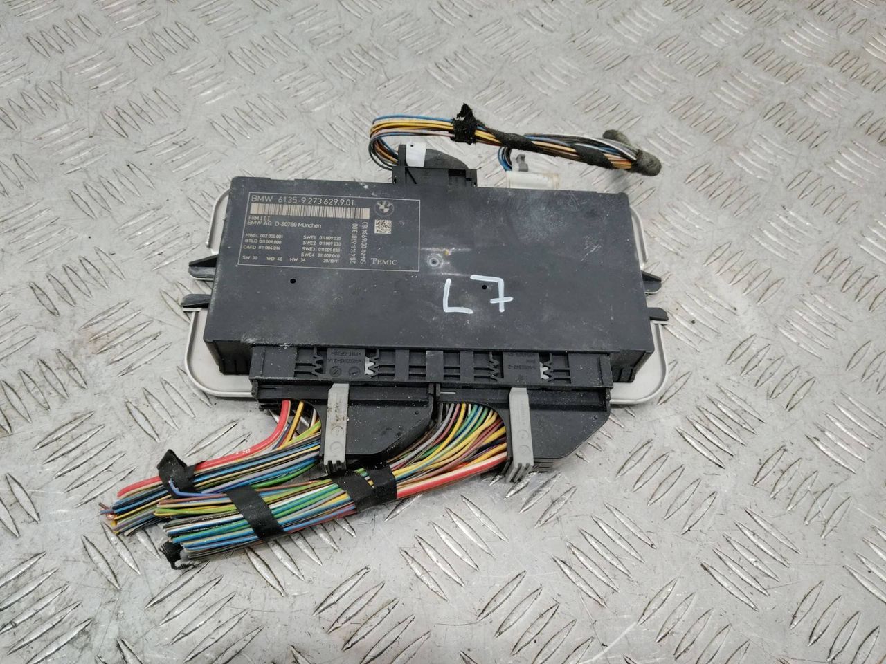 блок управления светом BMW 7 серия F01/F02 2012, 3.0 л., дизель, 9273629, 61359273629901