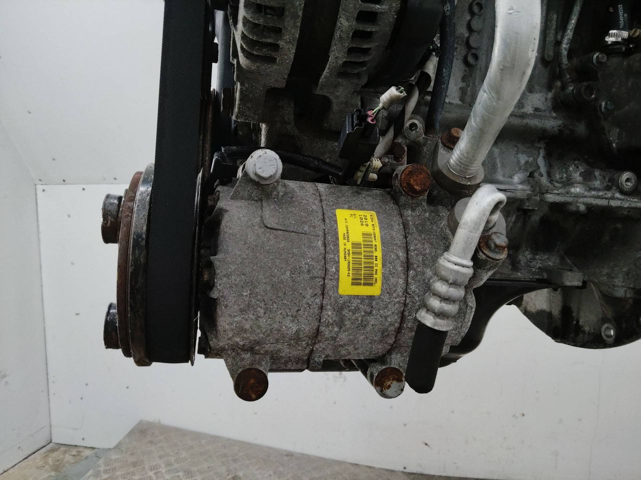 компрессор кондиционера Ford Focus 2 поколение [рестайлинг] 2010, 1.6 л., G8DD, дизель, МКПП, 3M5H19D629KG