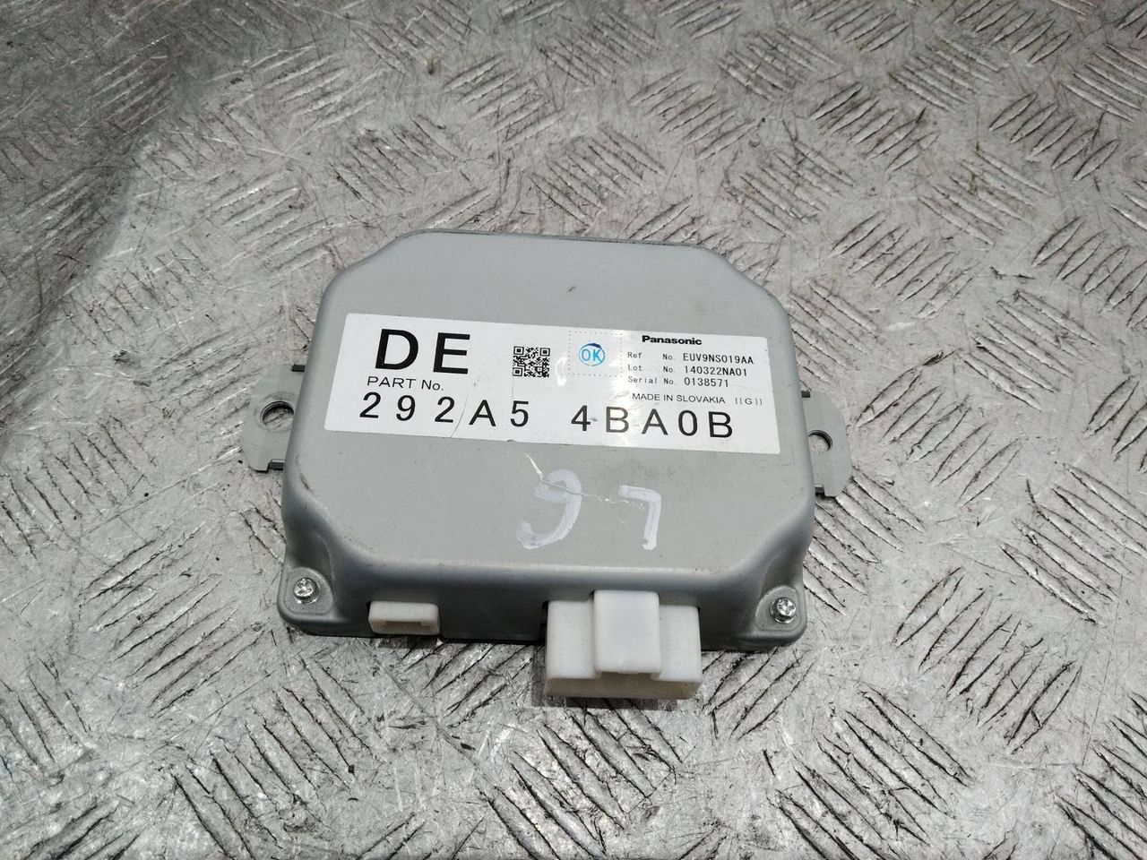 блок управления (другие) Nissan Juke YF15 [рестайлинг] 2014, 1.5 л., дизель, 292A54BA0B, EUV9NS019AA