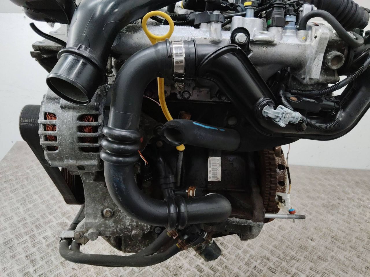 патрубок интеркулера Renault Clio 3 поколение 2009, 1.2 л., D4F 784, бензин, МКПП, 8200519298