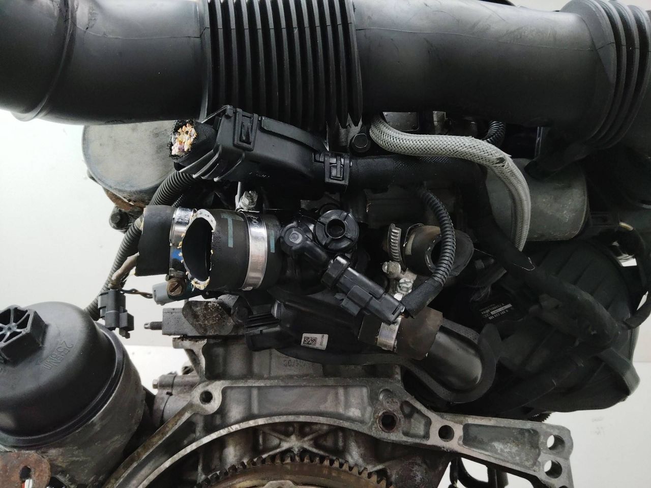 корпус термостата Peugeot 207 1 поколение 2008, 1.4 л., 8FS (EP3), бензин, МКПП