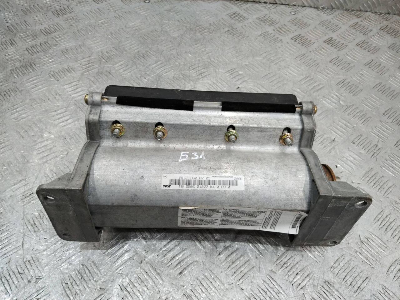 подушка безопасности пассажира Mercedes-Benz M-Класс W163 2001, A1638600705