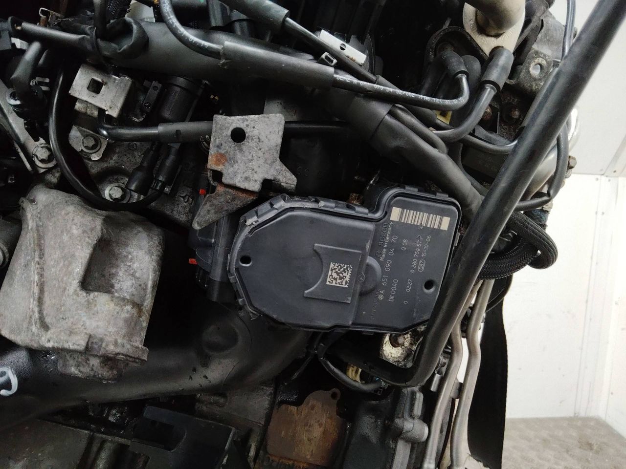 заслонка дроссельная Mercedes-Benz Sprinter 2 поколение (W906) 2012, 2.2 л., дизель, A6510900470