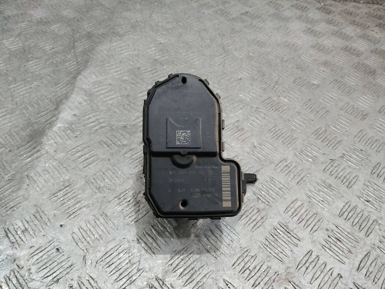 заслонка дроссельная Mercedes-Benz CLA-Класс C117 2013, 2.2 л., дизель, A6510900470