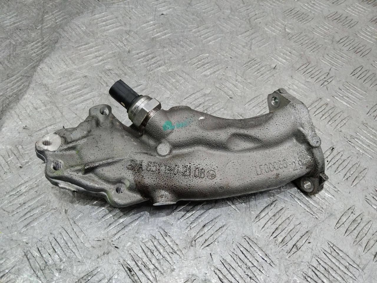 трубка системы рециркуляции EGR Mercedes-Benz CLA-Класс C117 2013, 2.2 л., дизель, A6511402108
