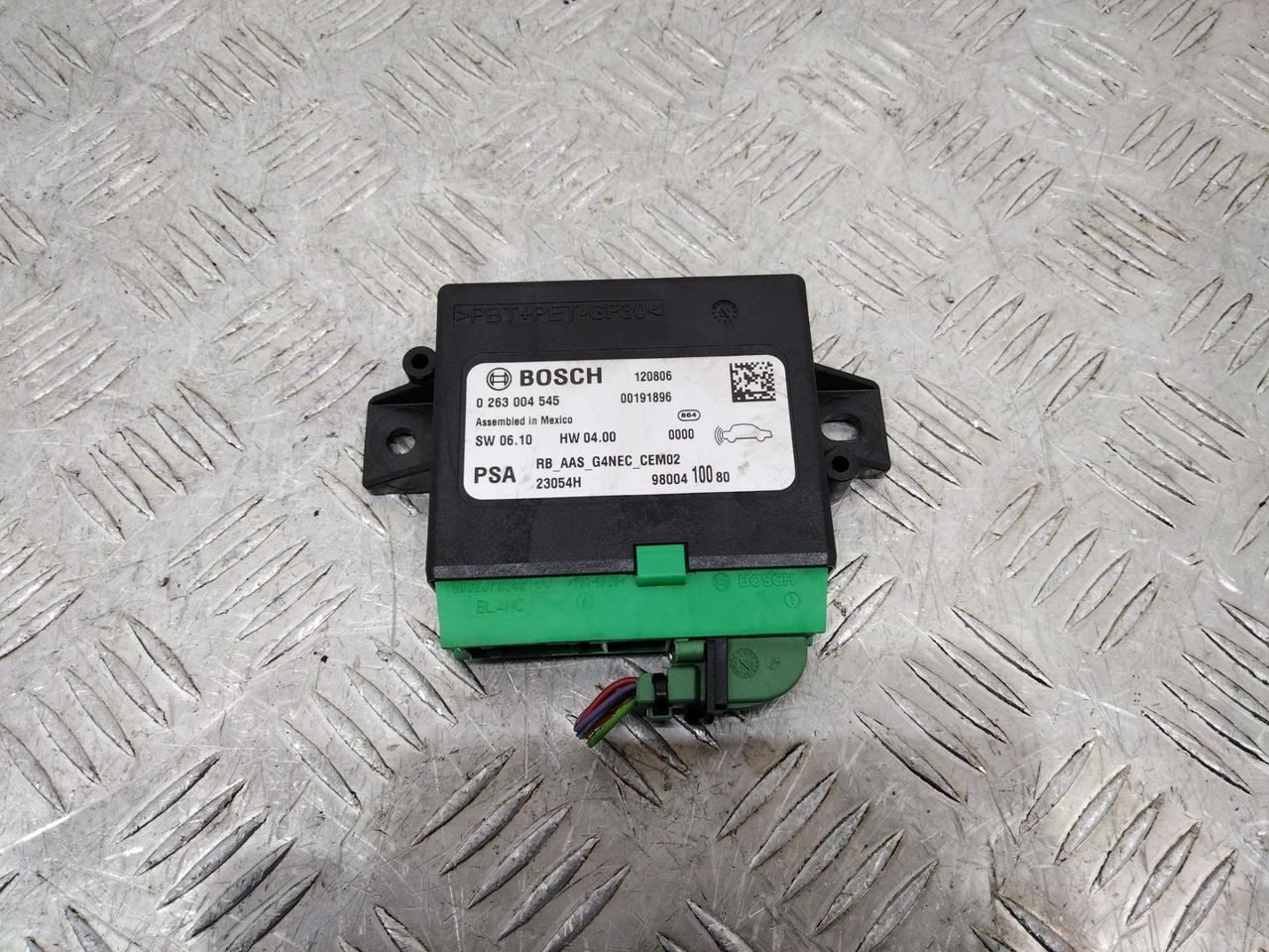 блок управления парктрониками Citroen C4 2 поколение 2012, 9800410080