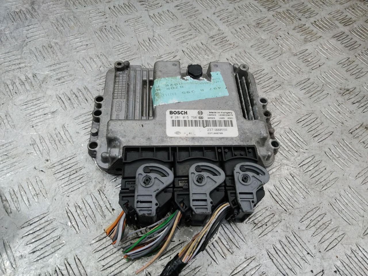 блок управления двигателем Renault Megane 3 поколение 2011, 1.9 л., дизель, МКПП, 237100055R