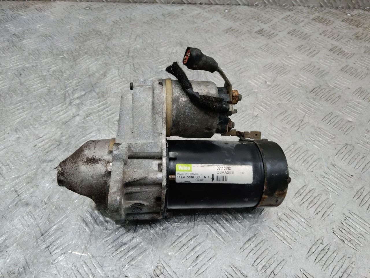 стартер Opel Astra H 2006, 1.6 л., Z 16 XEP, бензин, МКПП, D6RA293