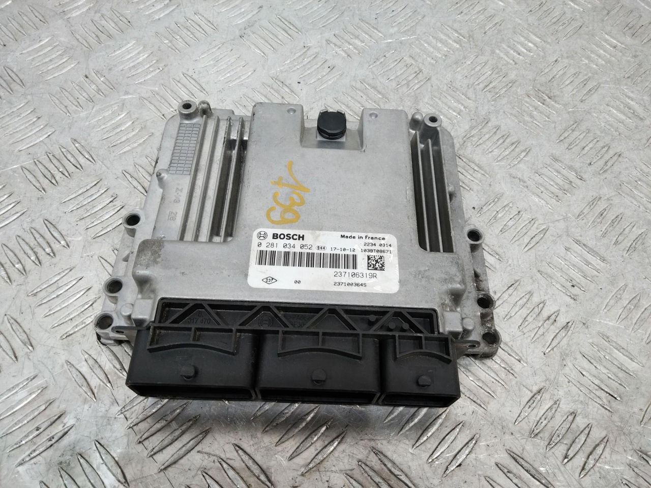 блок управления двигателем Renault Kadjar 1 поколение 2017, 237106319R