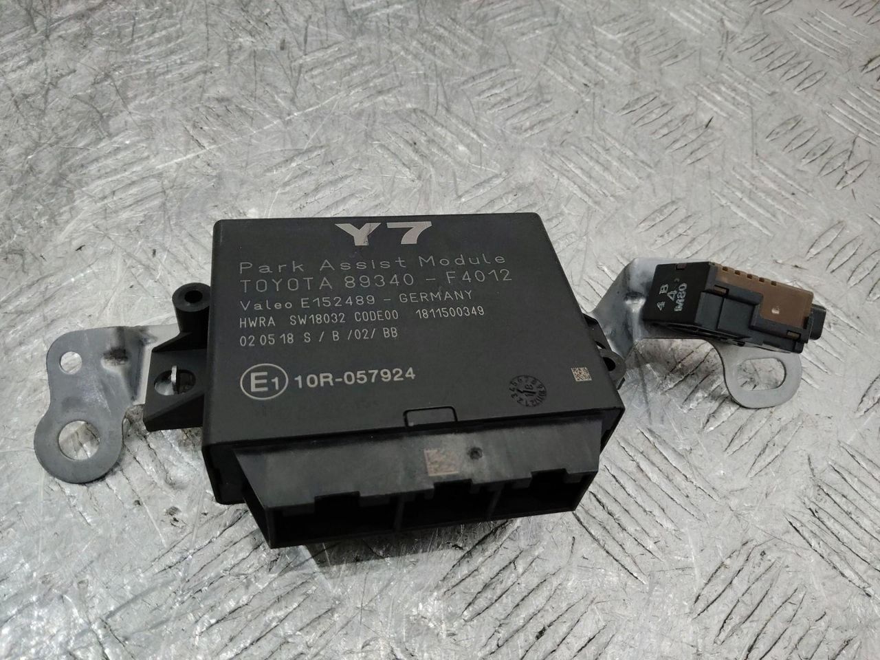 блок управления парктрониками Toyota C-HR 1 поколение AX10 2018, 89340F4012