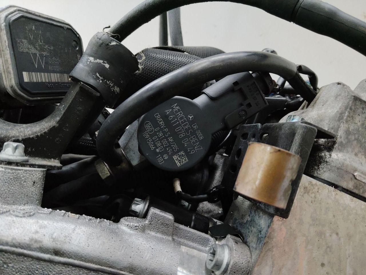 pегулятор давления топлива Mercedes-Benz C-Класс W203/S203/CL203 2003, 2.2 л., OM 646.962, дизель, A6110780449