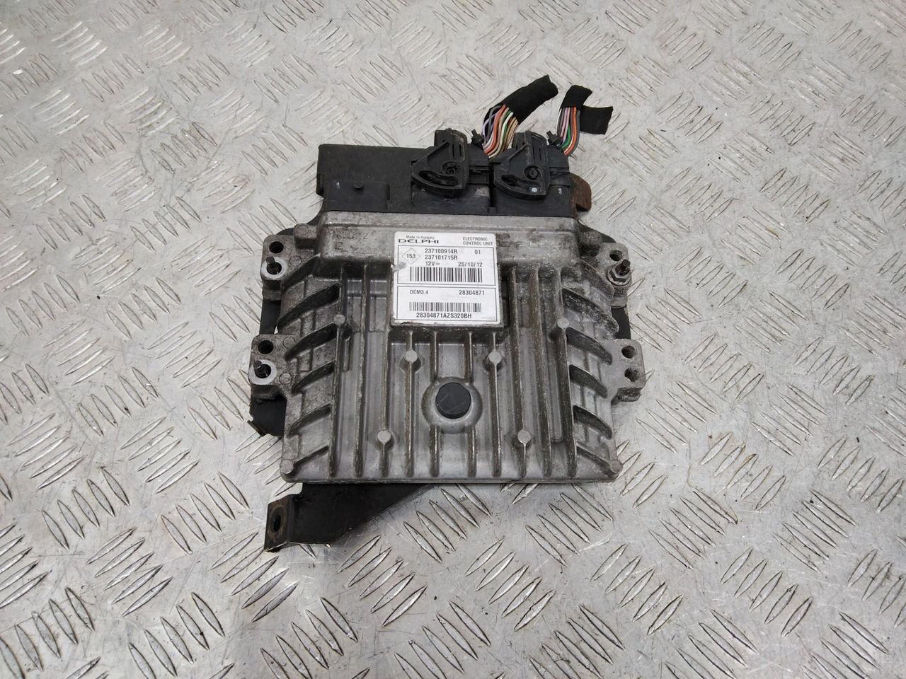 блок управления двигателем Renault Megane 3 поколение 2013, 1.5 л., дизель, МКПП, 237100914R, 237101715R