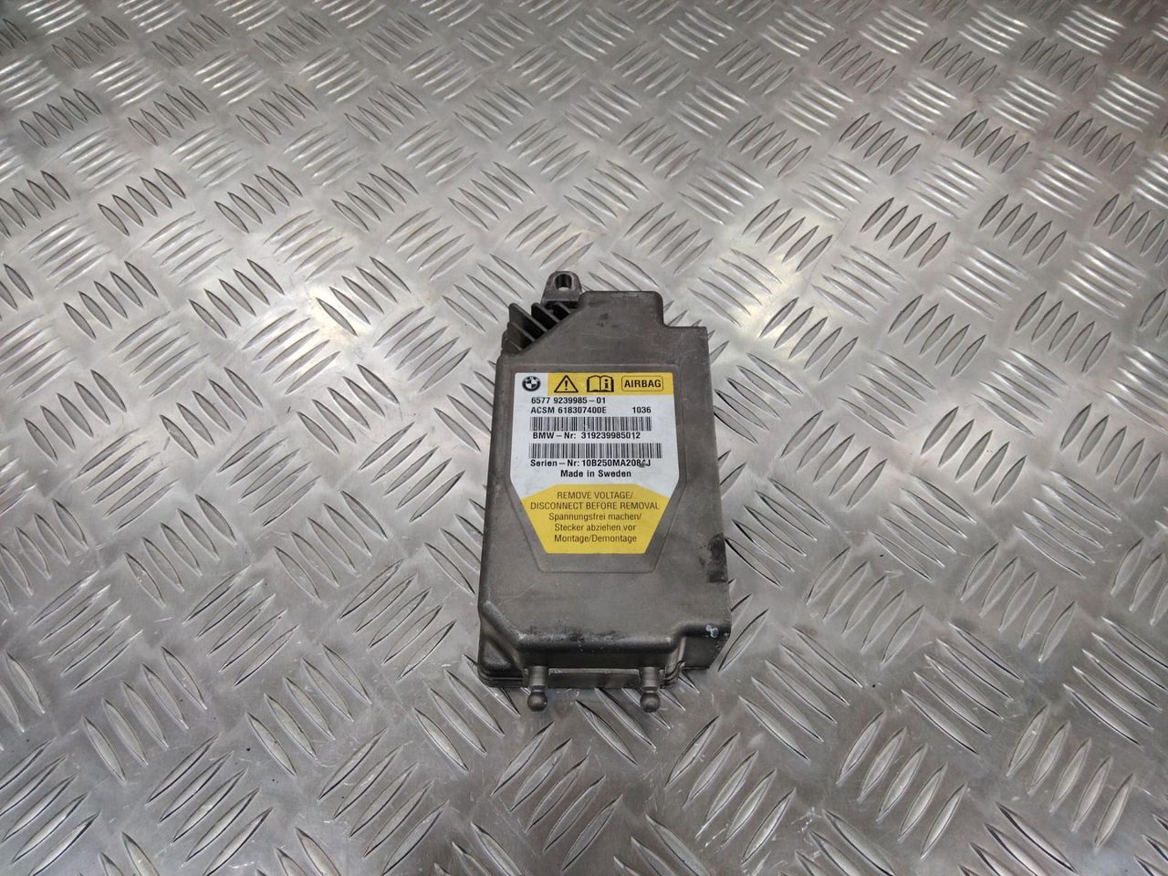 блок AirBag BMW 5 серия F07/F10/F11 2010, 9239985, 65779239985