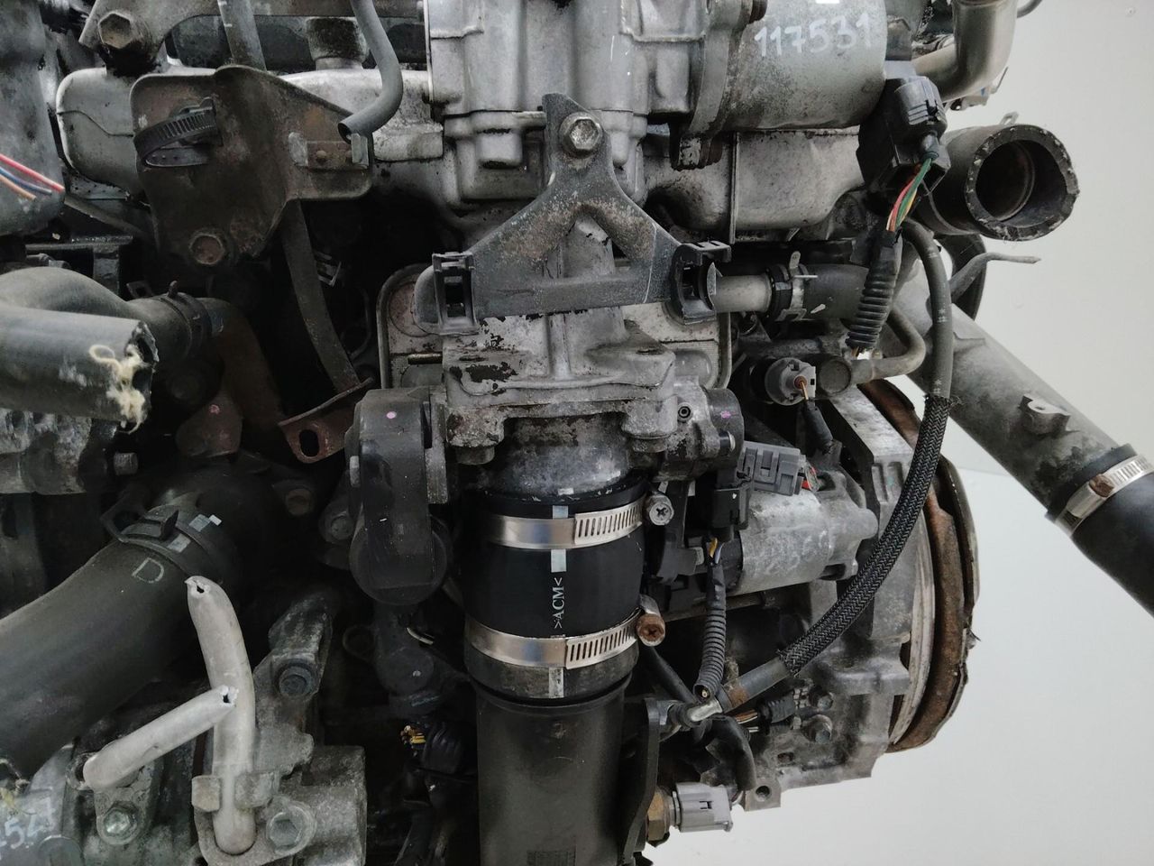 заслонка дроссельная Toyota Corolla Verso 2 поколение AR10 2007, 2.2 л., дизель