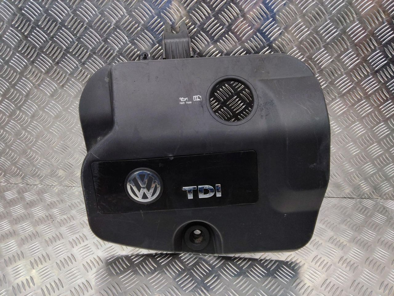декоративная крышка двигателя Volkswagen Sharan 1 поколение [2-й рестайлинг] 2007, 1.9 л., дизель, 7M3103925