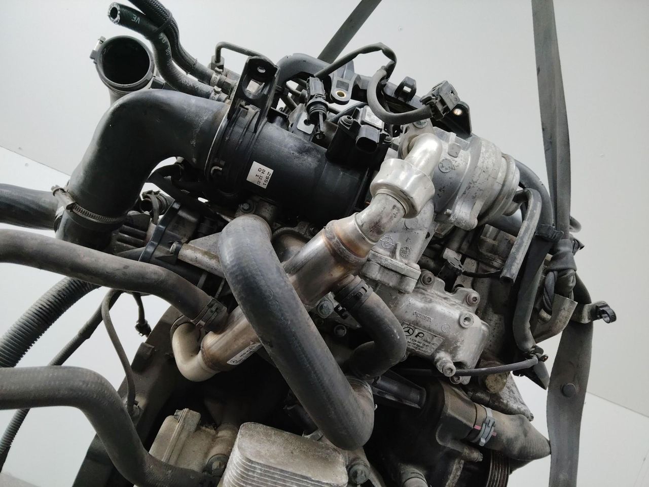 охладитель EGR / Радиатор EGR Smart Forfour 1 поколение 2004, 1.5 л., OM 639.939, дизель, МКПП, A6391400375
