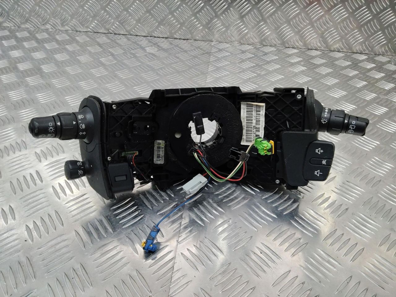переключатель подрулевой (стрекоза) Renault Scenic 2 поколение 2006, 8200127728
