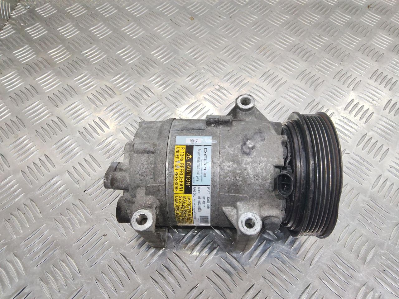 компрессор кондиционера Renault Megane 2 поколение 2006, 8200316164