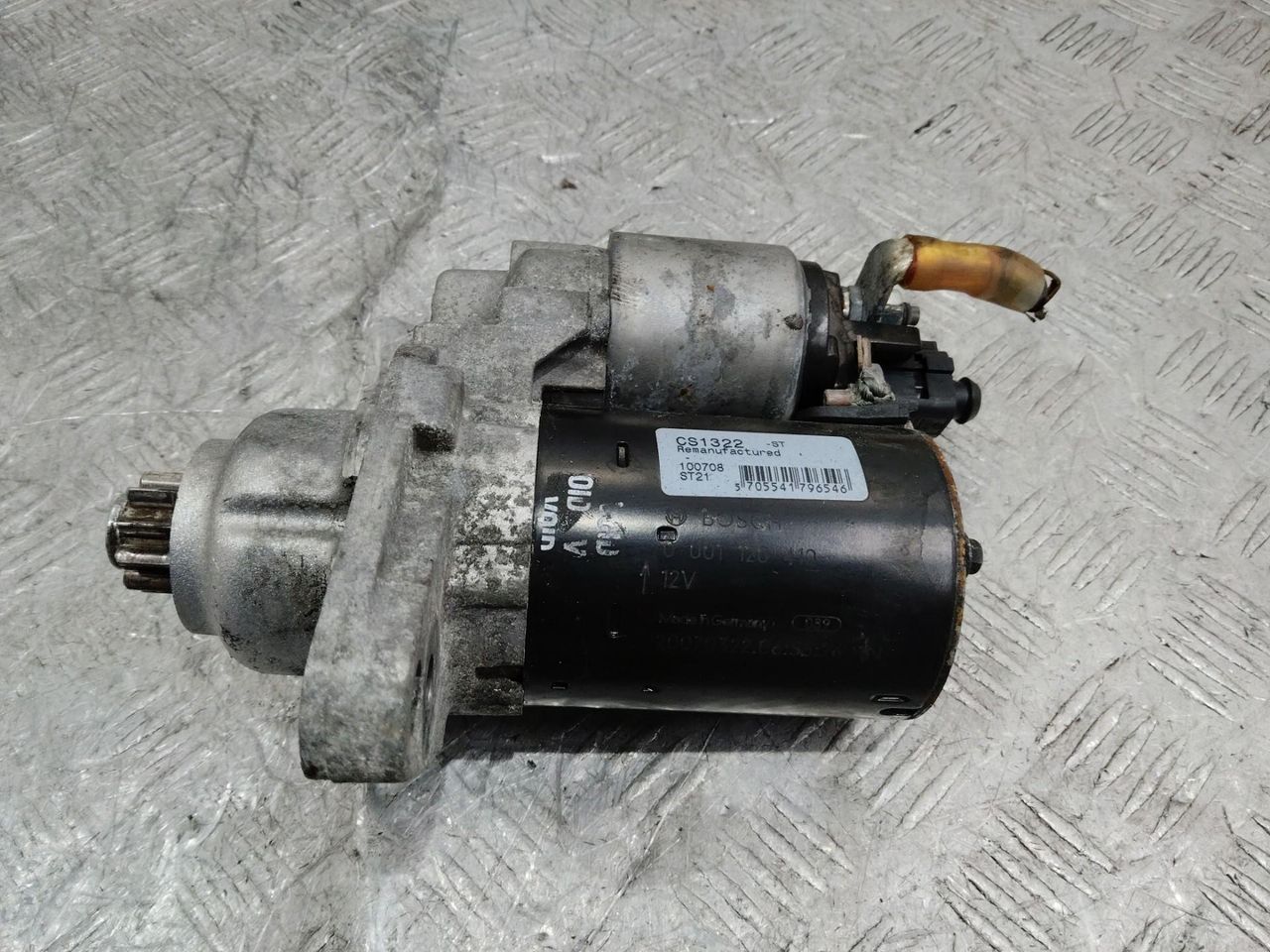 стартер Volkswagen Golf 5 поколение 2004, 1.6 л., бензин, МКПП, 0001120410