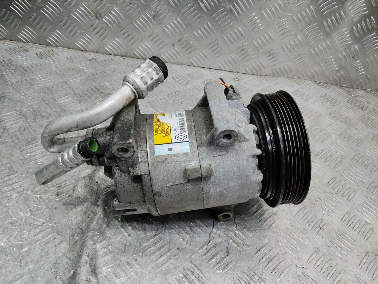компрессор кондиционера Renault Scenic 2 поколение 2005, 1.6 л., бензин