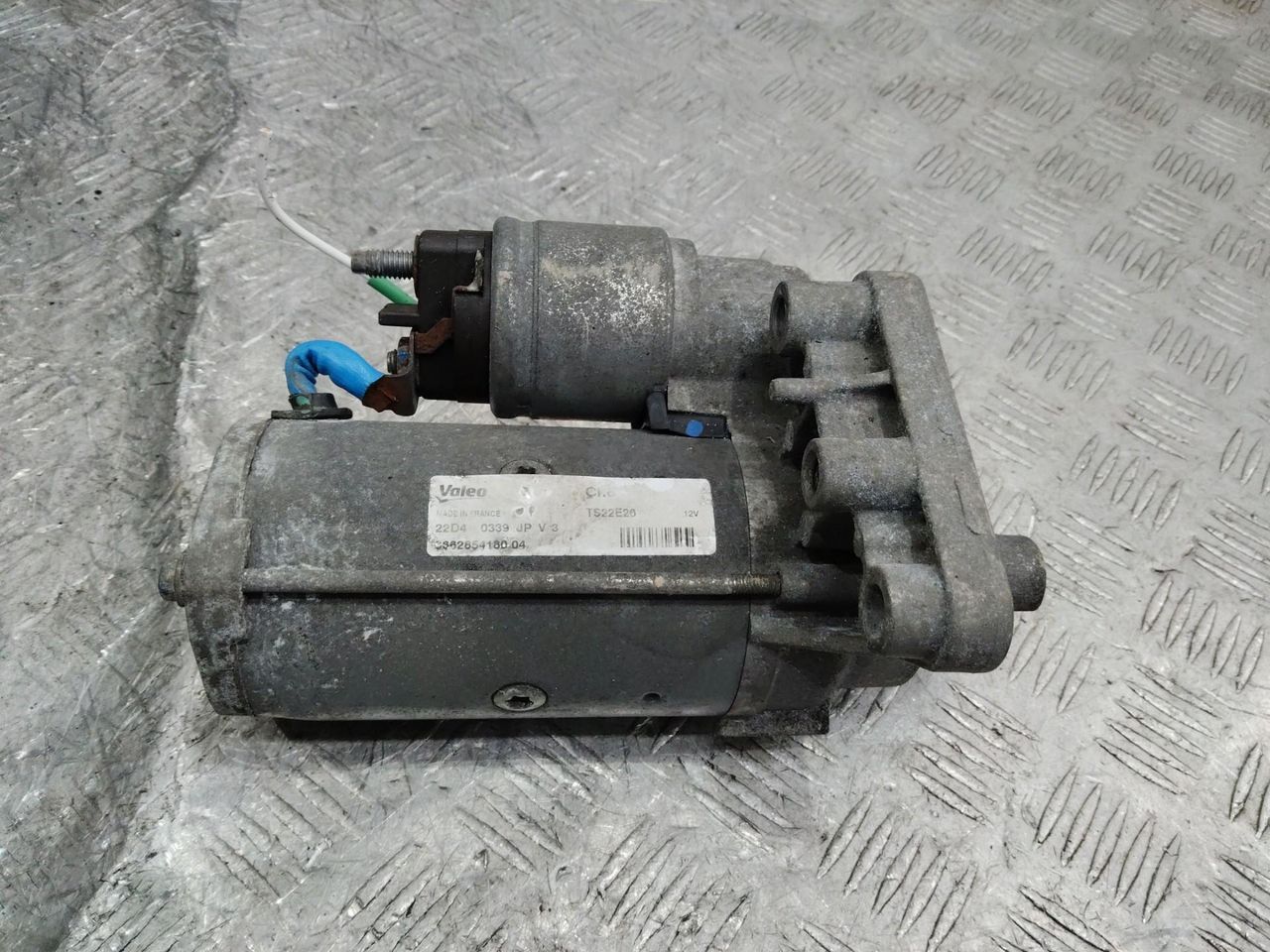 стартер Peugeot 2008 1 поколение 2014, 1.6 л., дизель, 9662854180
