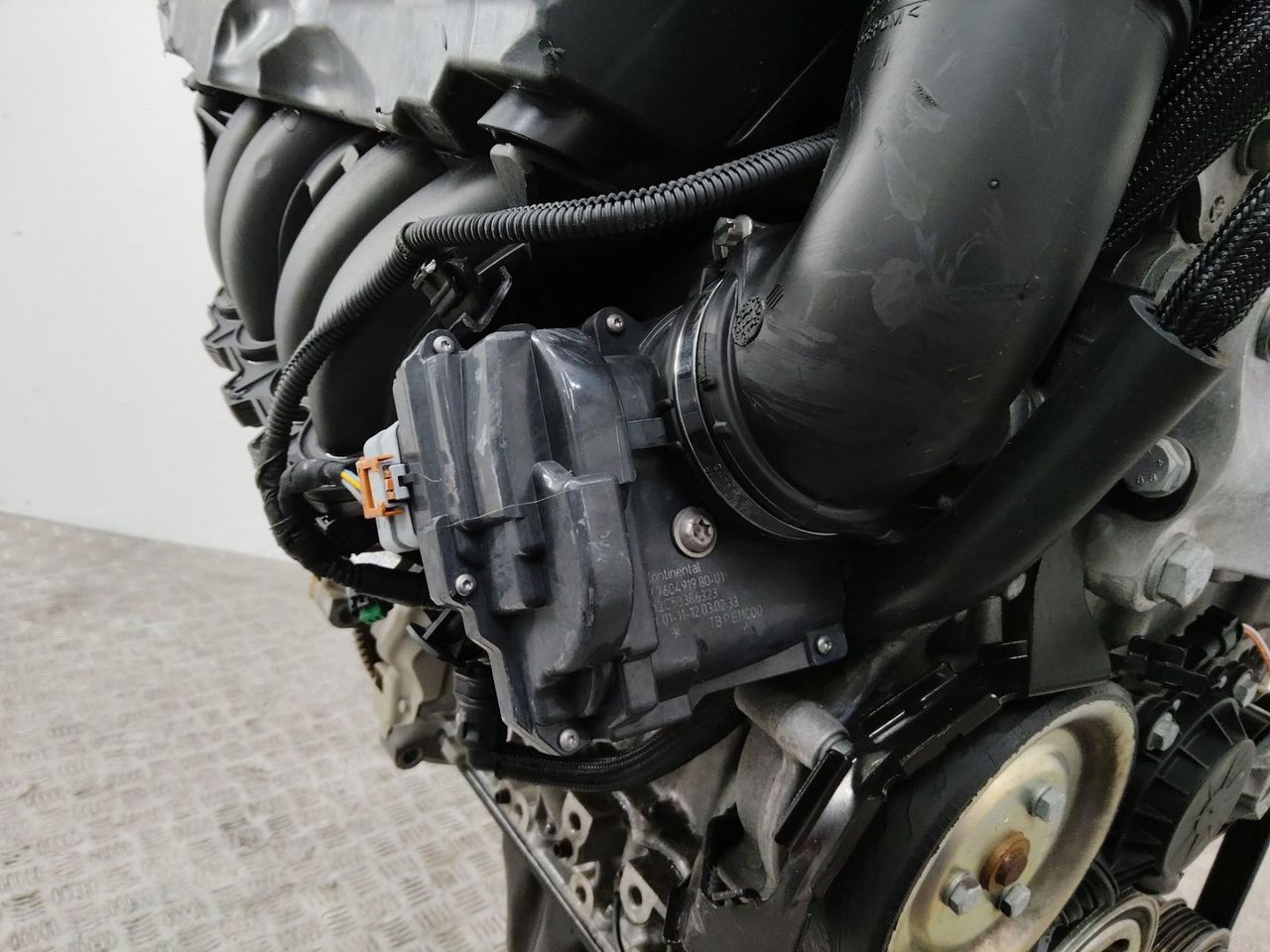 заслонка дроссельная Peugeot 308 1 поколение [рестайлинг] 2012, 1.6 л., бензин, V760491980