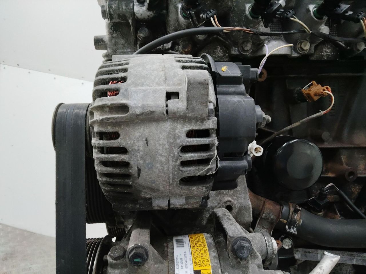 генератор Renault Scenic 2 поколение 2005, 2.0 л., бензин, 8200290215