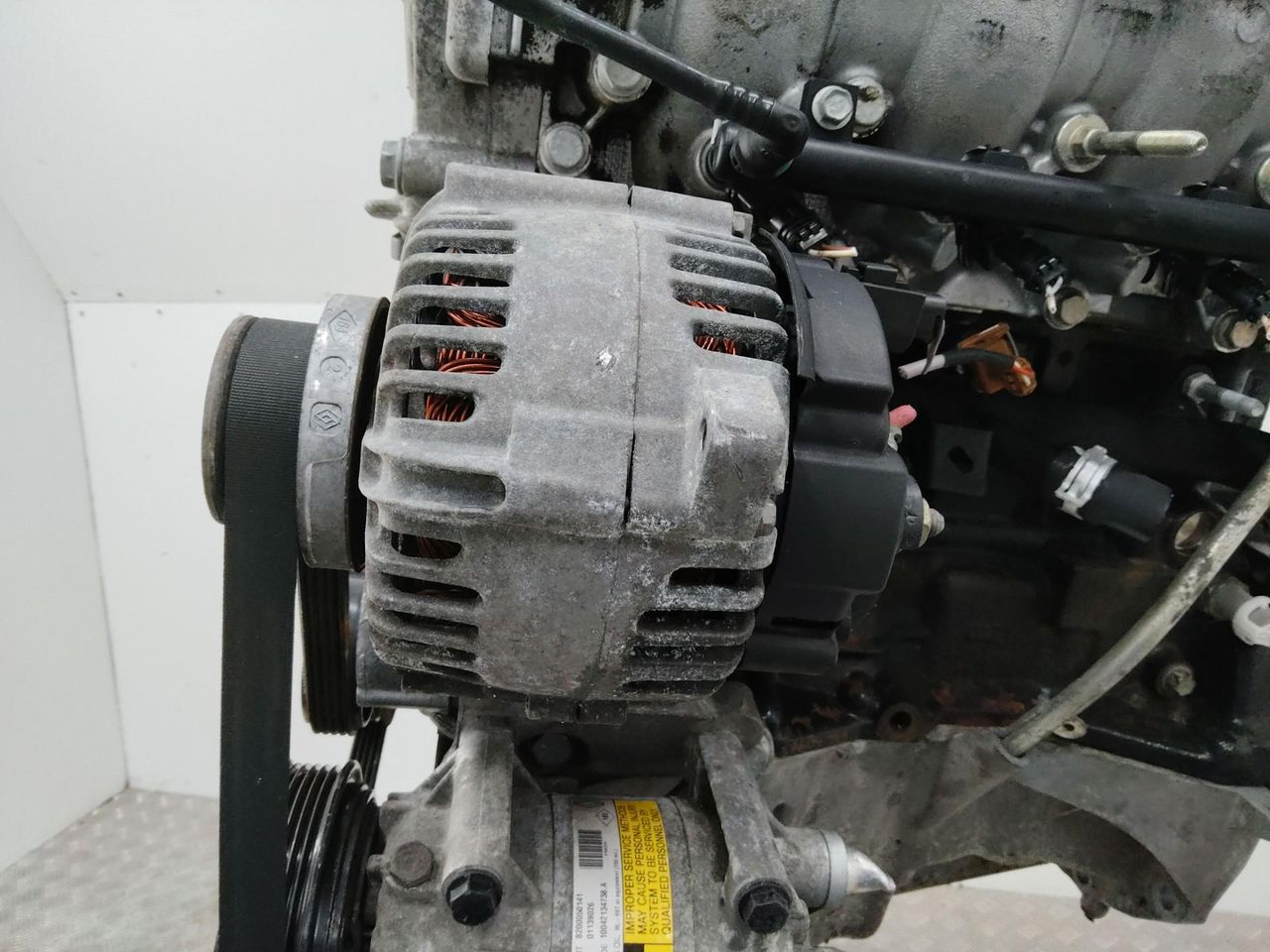 генератор Renault Megane 2 поколение 2002, 1.4 л., K4J 730, бензин, 8200100907