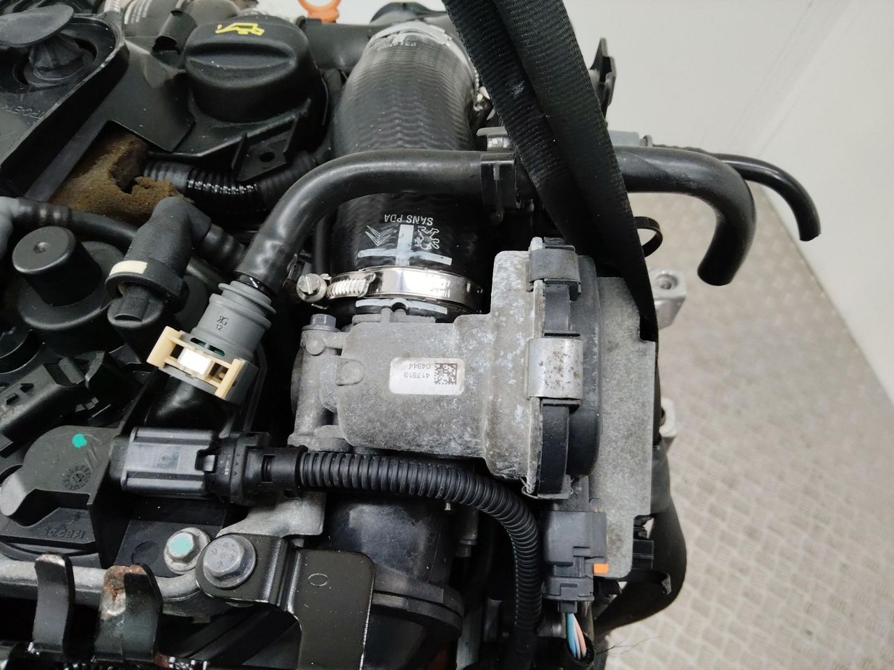заслонка дроссельная Peugeot 3008 1 поколение 2013, 1.6 л., дизель, 9673534480