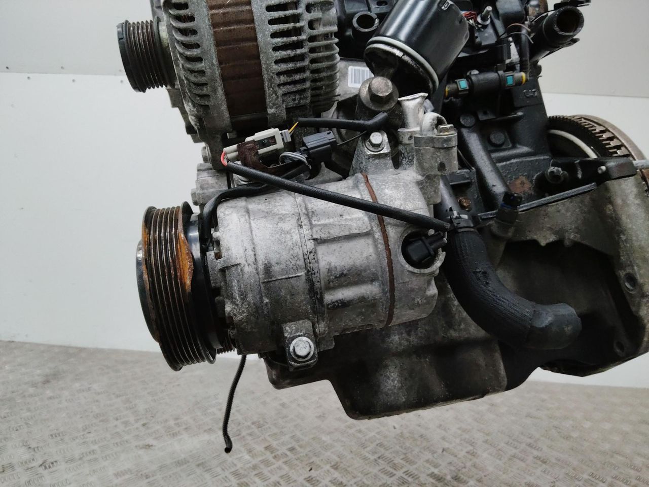 компрессор кондиционера Renault Laguna 3 поколение 2012, 1.5 л., K9K 782, дизель