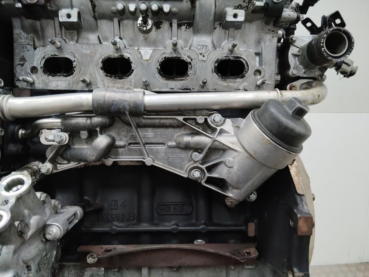 корпус масляного фильтра Opel Vectra C [рестайлинг] 2007, 1.8 л., Z 18 XER, бензин, 12992593
