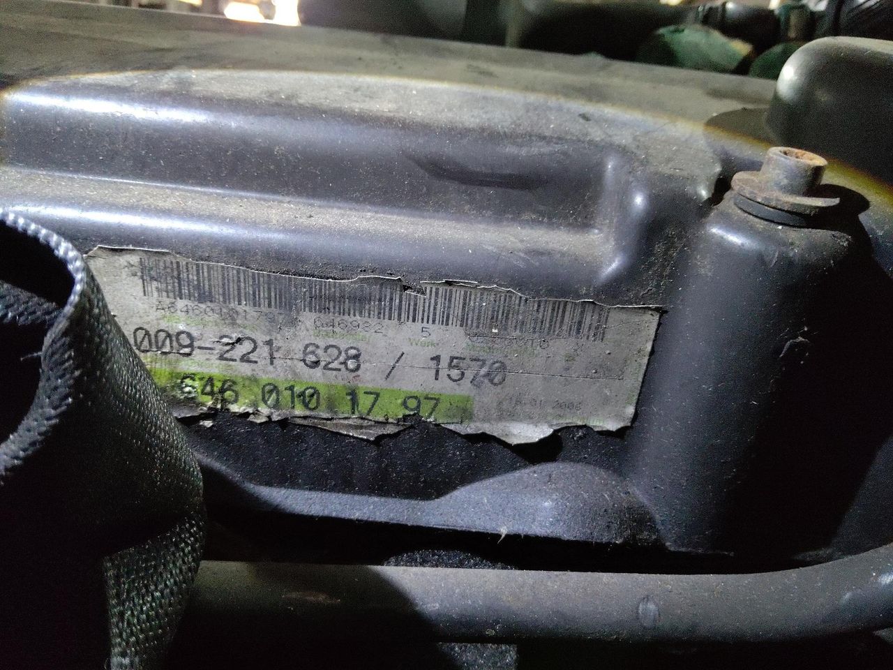 двигатель Mercedes-Benz Vito W639 2006, 2.2 л., дизель, 646982