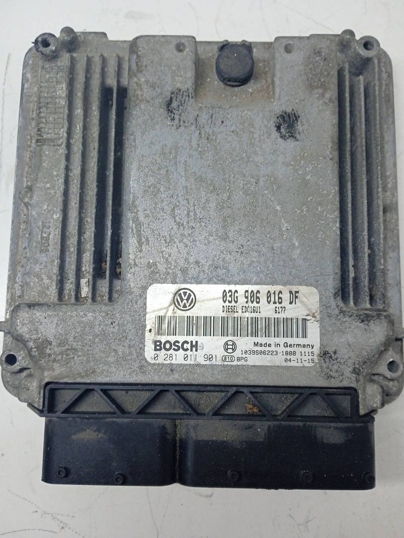 блок управления двигателем Volkswagen Golf 5 поколение 2006, 1.9 л., дизель, 03G906016DF