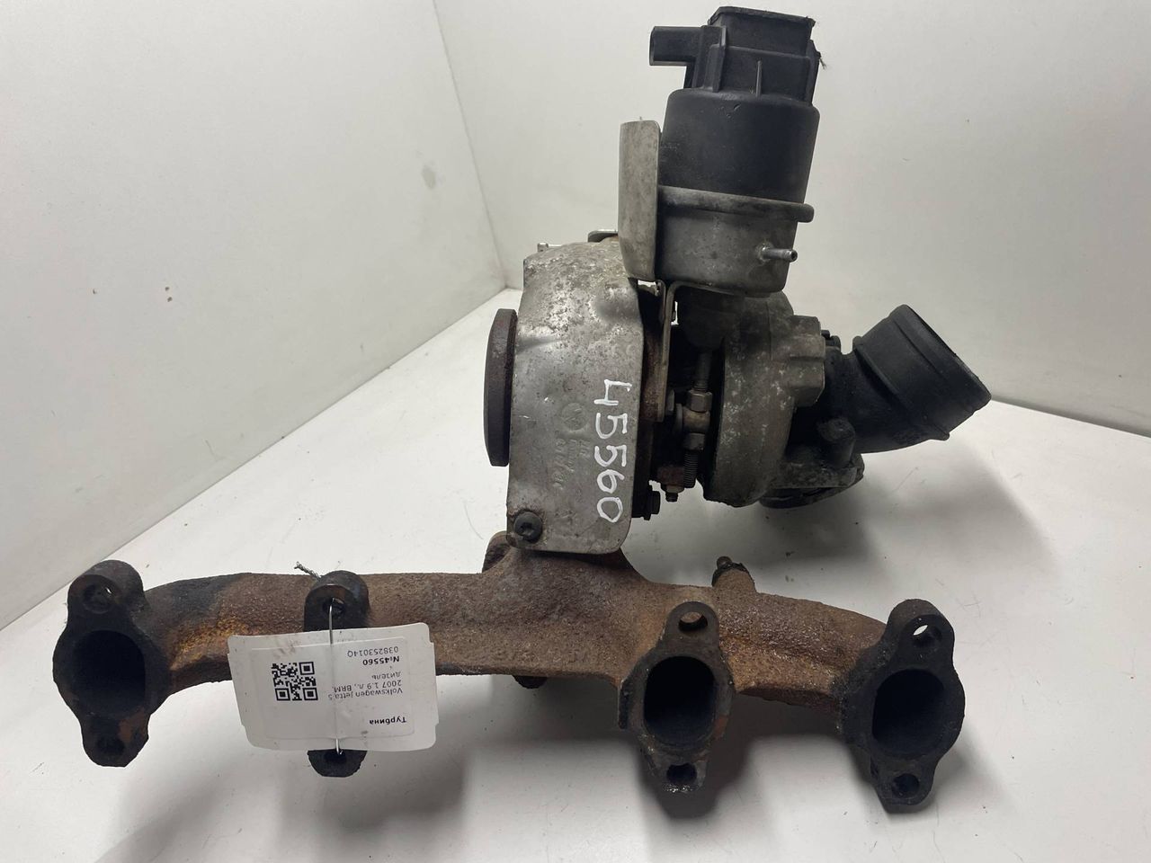 турбина Volkswagen Jetta 5 поколение 2007, 1.9 л., дизель, 038253014Q