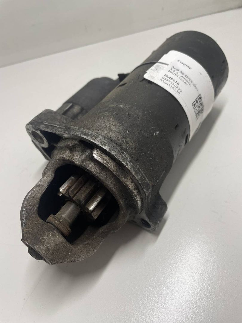 стартер Audi A6 4F/C6 2007, 3.0 л., дизель, МКПП, седан, 059911023Q, 059911023P, 059911023R, 304194, 303441, 059911024D, 059911023QX, 059911024G, 059911024