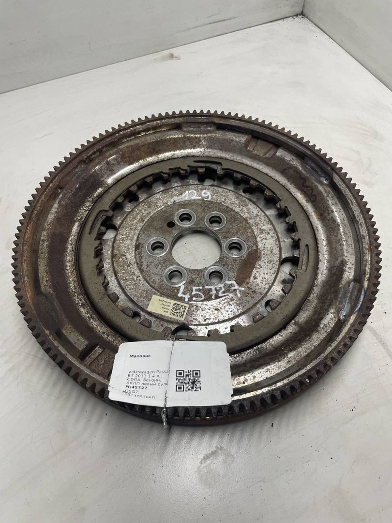 маховик Volkswagen Passat B7 2011, 1.4 л., бензин, АКПП, DSG7, 03C105266G, 03C105266T, 03C105266S, 03C105266Q, 03C105266A, 03F105266