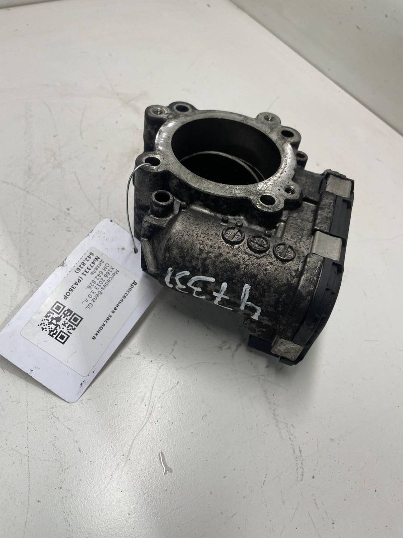 заслонка дроссельная Mercedes-Benz GL-Класс X166 2013, 3.0 л., дизель, A6420900344, A6420900270, 0281002894