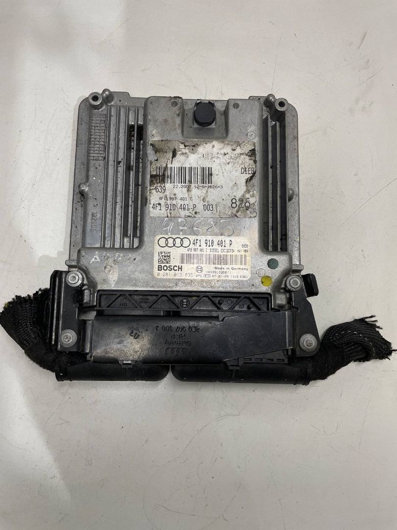 блок управления двигателем Audi A6 4F/C6 2007, 2.7 л., дизель, 4F1910401P, 4F0907401C, 0281013835
