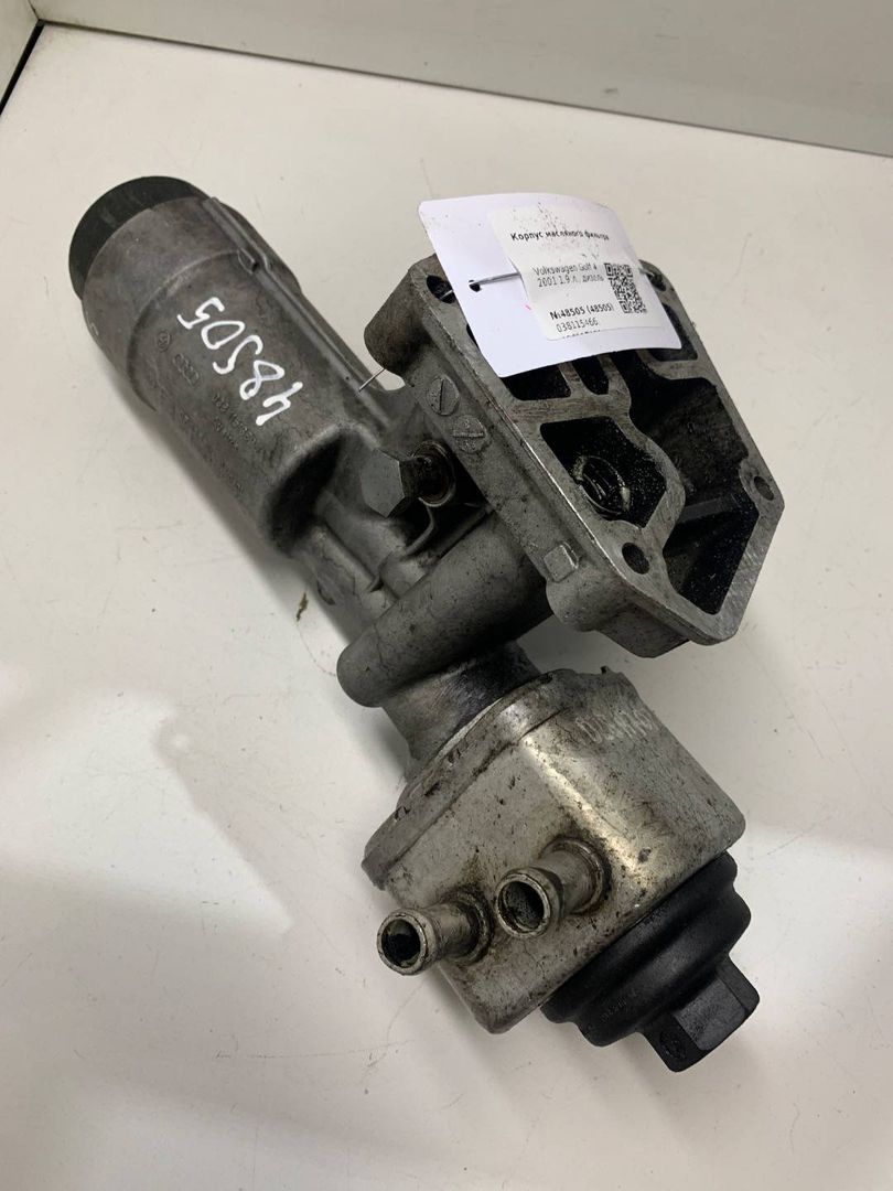 корпус масляного фильтра Volkswagen Golf 4 поколение 2001, 1.9 л., дизель, 038115466, 028117021H, 038115389C, 038115466, 038115389B, 038115387C, 038115387D, 038115387E, 038115387F, 038115387K, 038115389, 038115389D