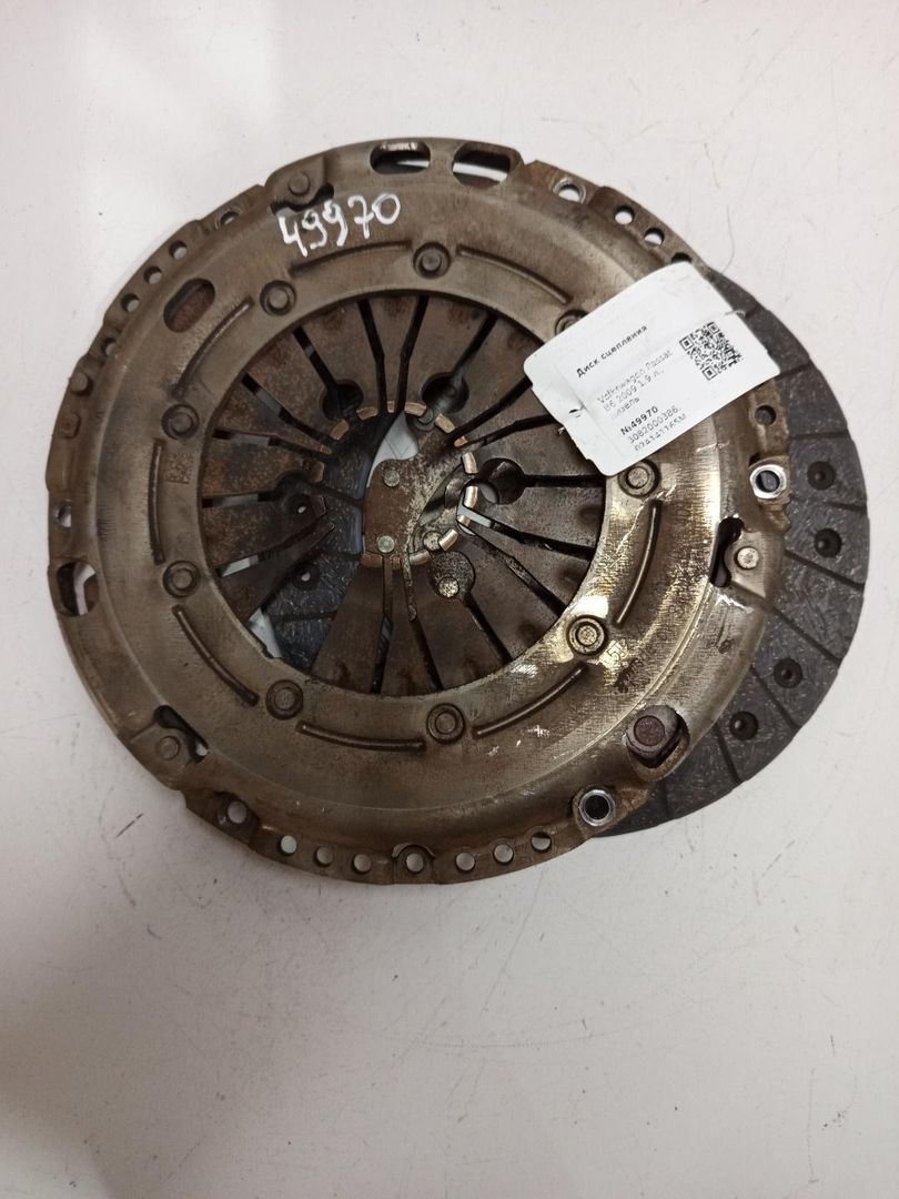 диск сцепления Volkswagen Passat B6 2009, 1.9 л., дизель, 3082000386, 1864000303, 4330000196, 02A141165M