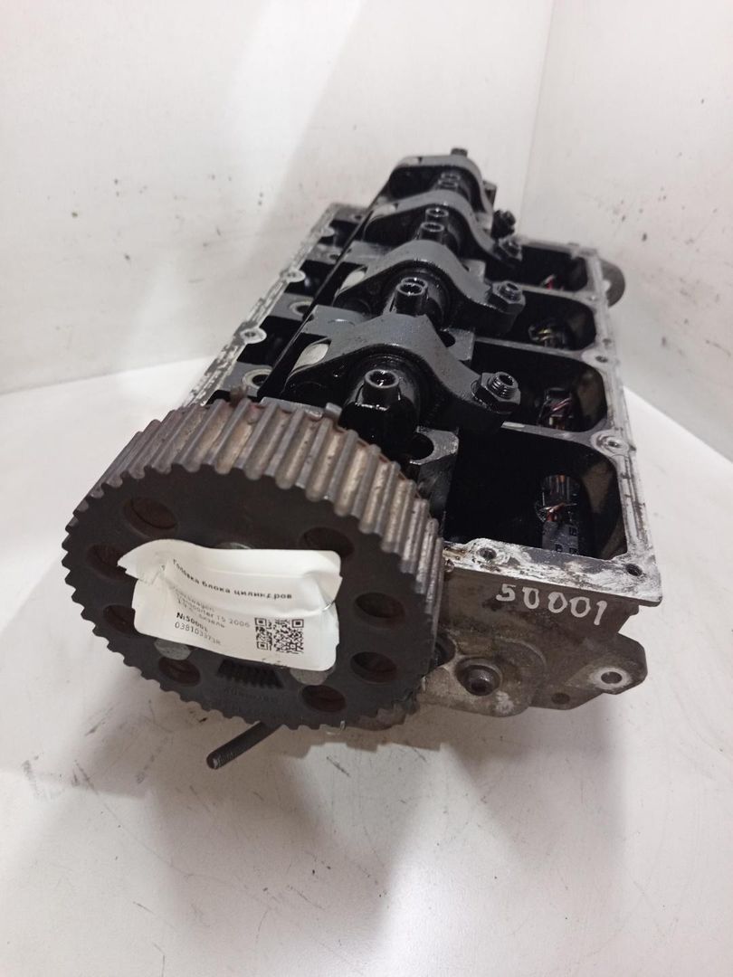 головка блока цилиндров Volkswagen Transporter T5 2006, 1.9 л., дизель, 038103373R