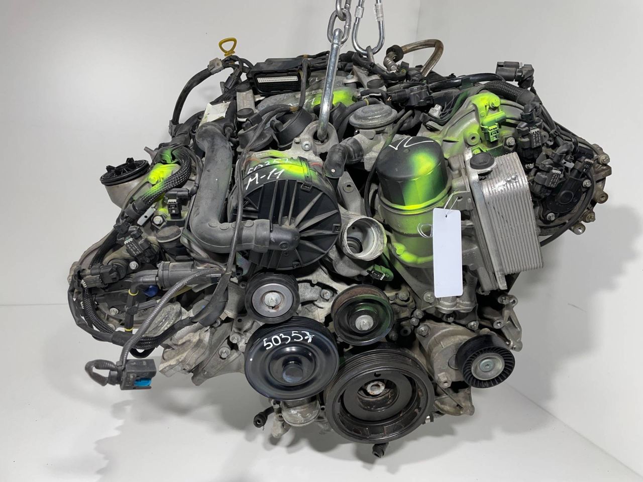 двигатель Mercedes-Benz S-Класс W221 2009, 3.5 л., M 272.965, бензин, M272943, M272965, M272964, M272971, M272947, M272946, M272967, 272964, 272943, M272952, 272952, M272988, 272988, M272980, 272980, 272965, M272974, 272974, 272946, 272947, M272963, 272963, 272969, 272971, M272969 - фото №1