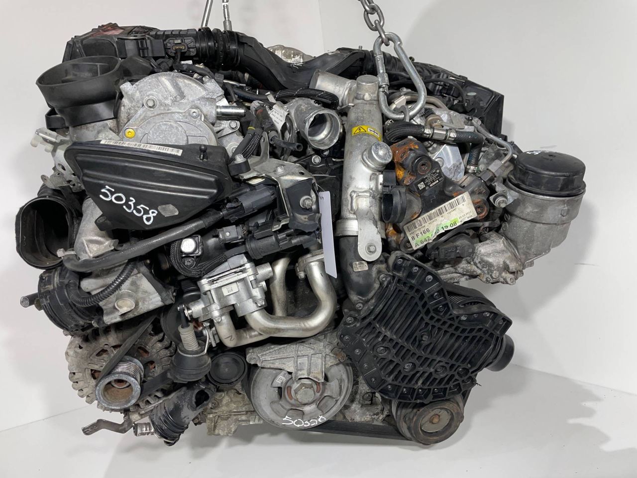 двигатель Mercedes-Benz M-Класс W166 2013, 3.0 л., дизель, АКПП, внедорожник 5 дв., A642826, 642826, OM642826, A642850, 642850, OM642850, A642852, 642852, OM642852 - фото №1