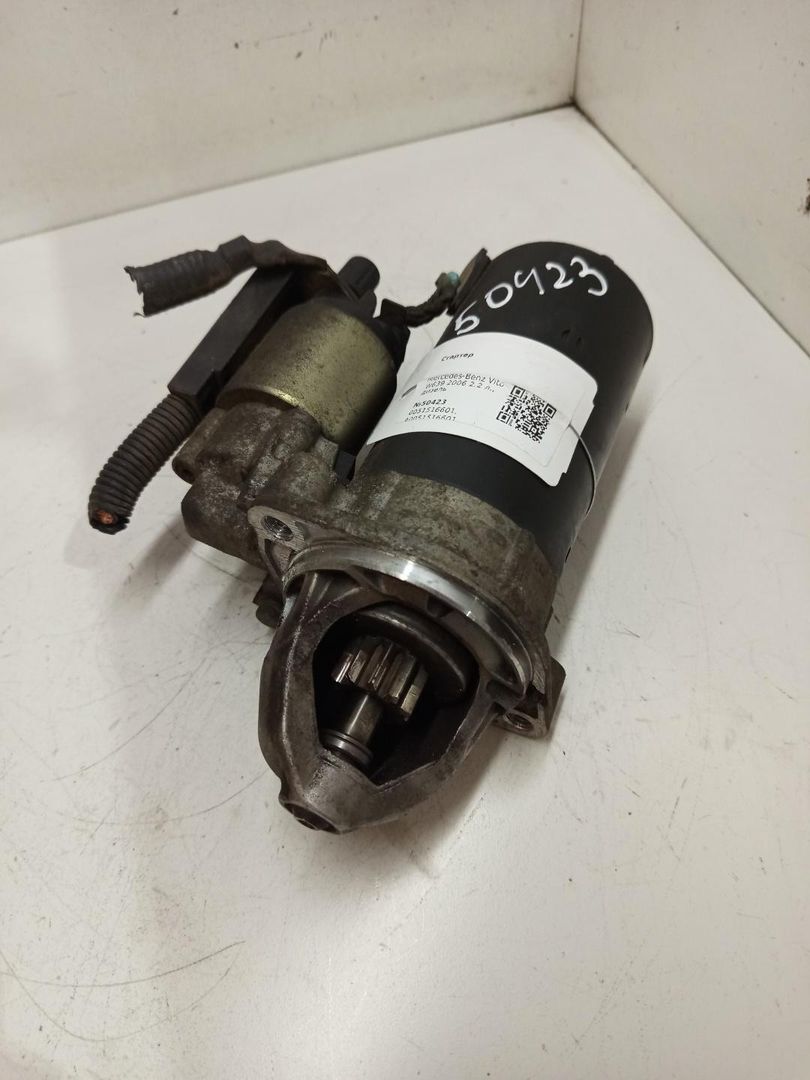 стартер Mercedes-Benz Vito W639 2006, 2.2 л., дизель, A0051516601, 0051516601, 0986020163, 0986017260 - фото №1