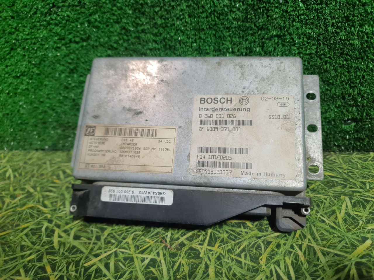 блок управления ретардером Renault Magnum 4 поколение 2006, 12.1 л., дизель, АКПП, 0260001028 - фото №1