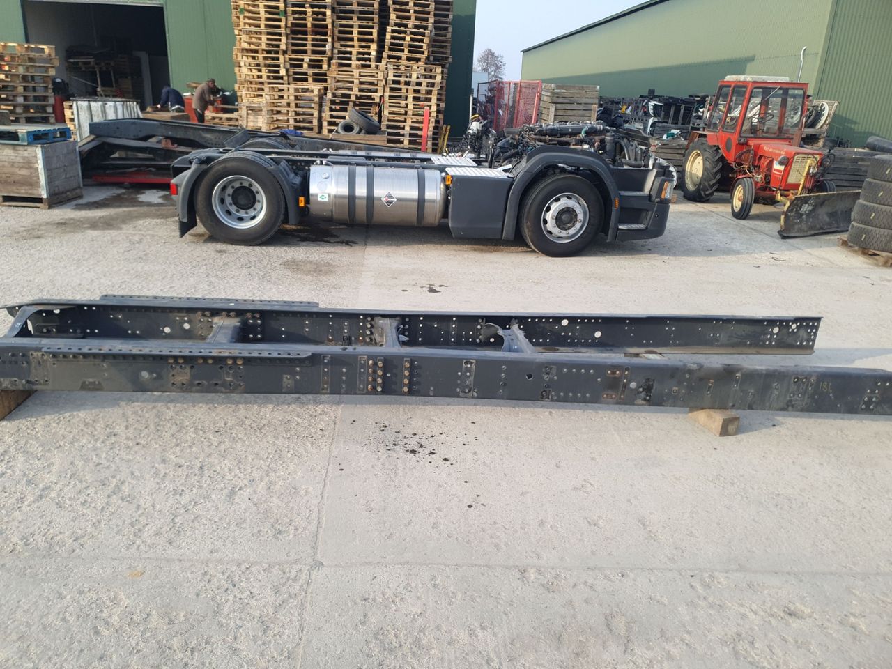 рама Scania 6-series 2019, 13.0 л., OC13 101 L01, газ, АКПП, 2122475, RAMASCANIA181, 2574170, 2590507, 2898854 - фото №1